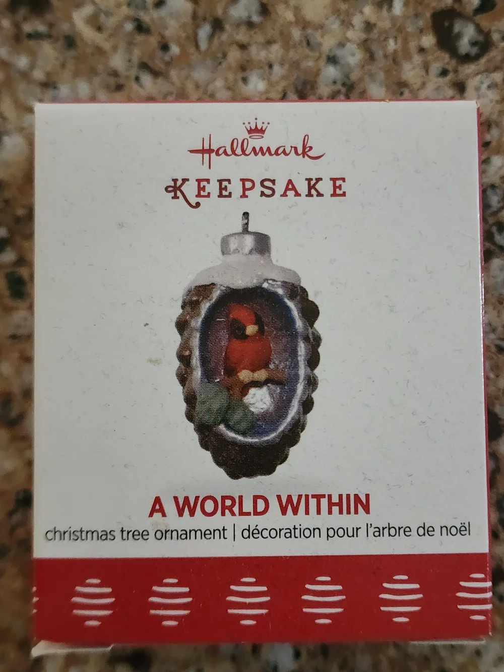 Hallmark Keepsake Red and Green Cardinal Ornament 